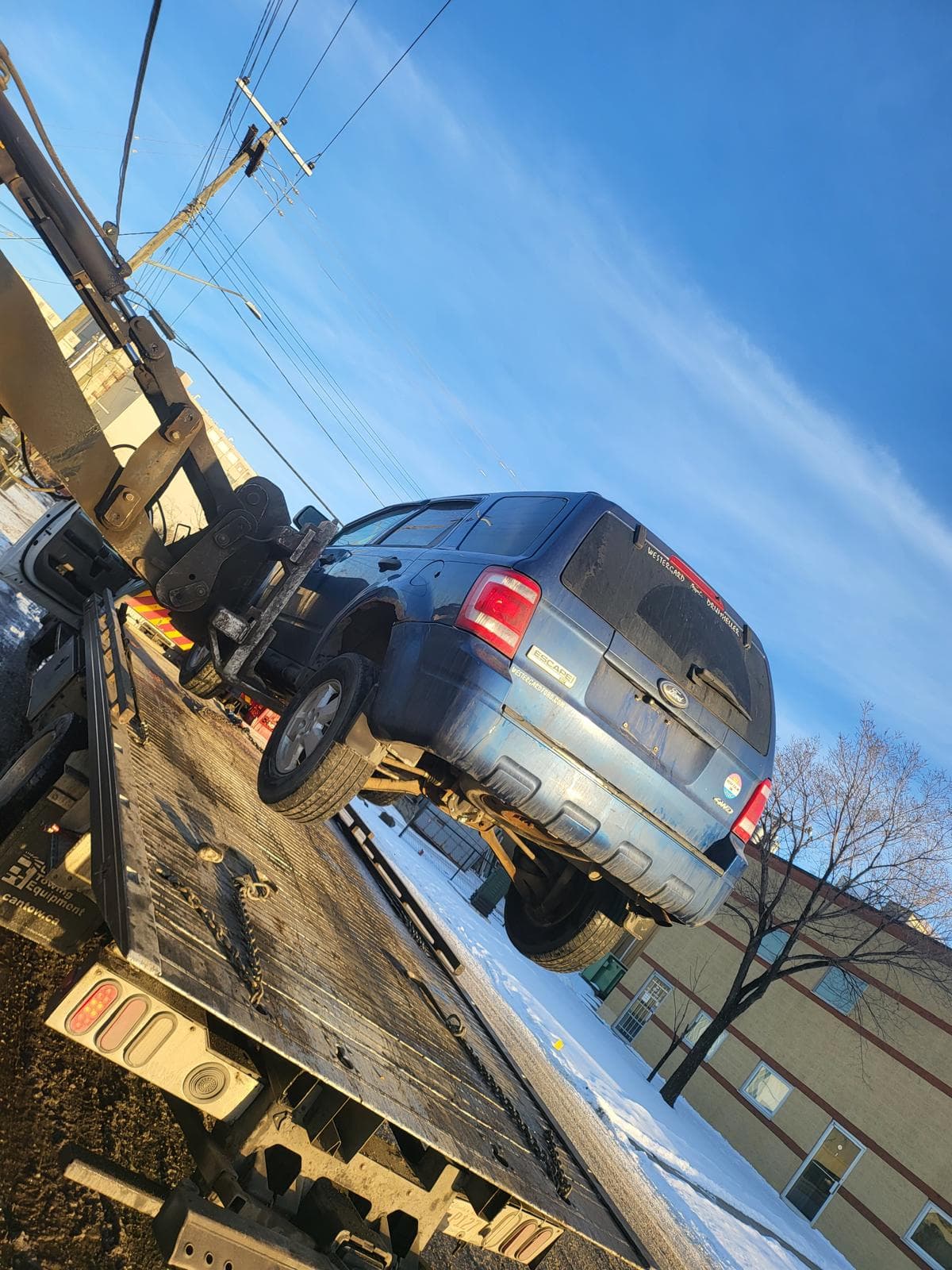 Scrap car removal in Banff